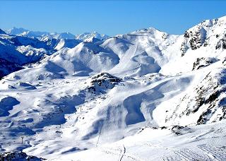 Ski runs at Obertauern